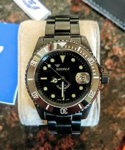 【送料無料】腕時計　スクアーレアトモスクラシックセラミックベゼルsquale y1545 20 atmos classic dlc ceramic bezel