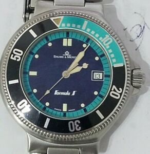 【送料無料】腕時計 ボームメルシエフォーミュラメンズクォーツウォッチrare baume amp; mercier formula s mens quartz watch mv04 fo14 beautiful