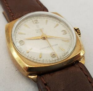 【送料無料】腕時計　チューダーロイヤルゴールドハンドウィンドウォッチヴィンテージtudor royal 9k gold handwind watch 1950s vintage serviced sept 2020