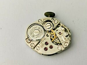 【送料無料】腕時計　ロータリーウォッチムーブメントfhf rotary cal 60 watch movement, working, needs attention