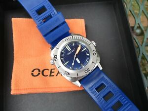【送料無料】腕時計　ダイブウォッチメートルシーマスターボックスブレスレットocean7 lm3 automatic dive watch 1000 meters seamaster w box and bracelet