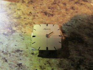 【送料無料】腕時計　ヴィンテージアルピナvintage old alpina watch works for parts