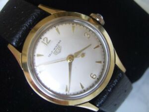 【送料無料】腕時計　ヴィンテージカルゴールドキャップケースvintage 1950s heuer selfwinding automatic cal 1361 gold capped case *6903