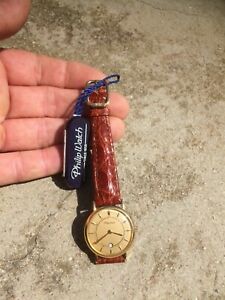 【貨物輸送無料】ウオッチ フィリップオロphilip watch quarzo インチ oro 18kt woman vintage nos