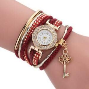 【送料無料】腕時計　ファッションレディースドレスキークォーツウォッチfashion ladies dress key quartz watch
