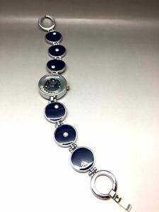 【送料無料】腕時計　ラブリークリスタルエナメルレディースクォーツウォッチlovely crystal and enamel ladies eyki quartz watch