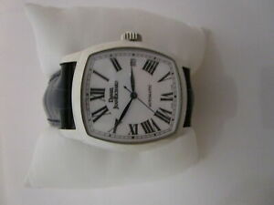 【貨物輸送無料】ウォッチ ジャンリチャードスチールケーシングレザーストラップjean richard 241061181a automatic watch  steel casing and leather strap
