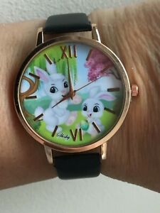 【送料無料】腕時計　ティーンウサギウサギteen girl woman love rabbit rabbits wristwatch