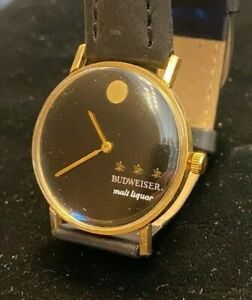 【送料無料】腕時計　ヴィンテージモバドバドワイザーウォッチvintage movado budwiser watch