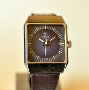 【貨物輸送無料】ウォッチ カレアシエyema carree acier 70s