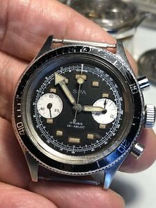 【貨物輸送無料】ウオッチ スパクロノグラフウォッチヴァルジューspa cronograph watch valjoux 7730
