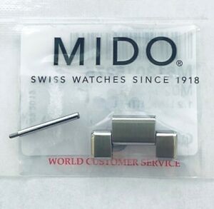 【送料無料】腕時計　オリジナルオーシャンスタースチールエクステンションウォッチリンクoriginal mido ocean star m026430a 18mm half 12 steel extension watch link