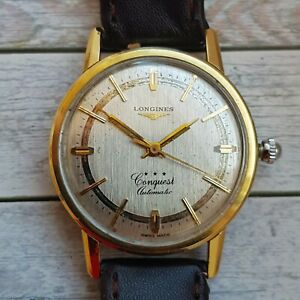 【貨物輸送無料】ウオッチ ヴィンテージロンジンカルvintage longines conquest automatic cal 290