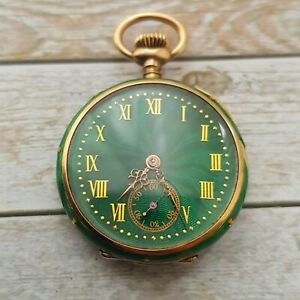 【貨物輸送無料】ウオッチ ソリッドオーストラリアレディースフォブウォッチ14k solid australian ladies fob watch