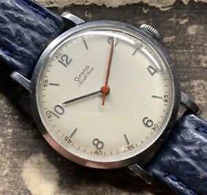 【貨物輸送無料】ウオッチ グラナクルトフレズセルティナシリンダーケース1950s grana kurt freres certina 324 cylinder case