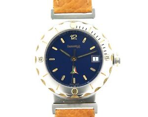 【貨物輸送無料】ウオッチ ゲンツエバーハルトコフライマティックトリコロールサービスgents eberhard amp; co flymatic tricolour automatic fully serviced and guaranteed