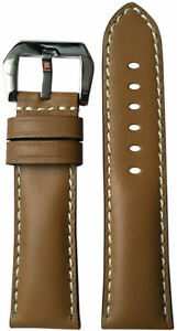 【送料無料】腕時計 パナライパナタイムタンレザーウォッチストラップ22x22 rios1931 for panatime tan leather watch strap for panerai|hokushin