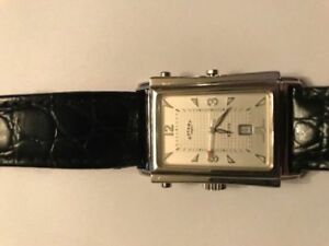 【送料無料】腕時計　ロータリーエリートリバーソスイスクォーツウォッチrotary elite reverso swiss made quartz watch*