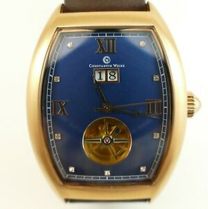 【貨物輸送無料】ウオッチ コンスタンティンワイズconstantin weisz 18a399cw limited edition 4650 automatic wristwatch
