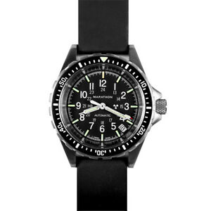 【送料無料】腕時計　オートダイビングウォッチマラソンディーラーmedium auto h3 diving watch us contract by marathon , 36mm, authorized dealer｜hokushin