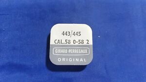 【送料無料】腕時計　オリジナルジラールペルゴレバースクリューnos original girardperregaux 443445 setting lever, screw cal580582