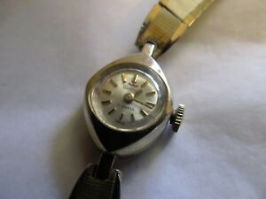 【送料無料】腕時計　レディースヴィンテージウォルサムステンレスladies vintage waltham stainless steel wristwatch 17 jewels