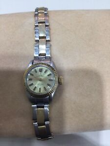 【送料無料】腕時計　レディースヴィタージュチューダーウォッチツートーンladies vitage tudor watch two tone｜hokushin