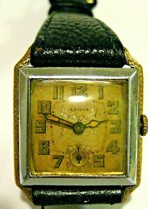 【貨物輸送無料】ウォッチ ケースハイジュエルサービスabra 1920’s elaborate case high jewel, 4 adj, recently serviced, keeping good ti