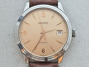 【送料無料】腕時計　オロロジョエベルハルトアビオマティックオートマチックアッチャイオウオモorologio eberhard aviomatic automatico acciaio ref 41008 uomo