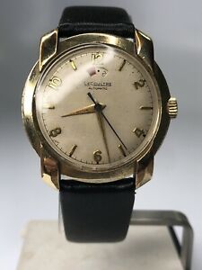 【送料無料】腕時計　ゴールドルクルトジュエルパワーリザーブニース10k gold filled lecoultre automatic 481 17j jewel power reserve wristwatch nice