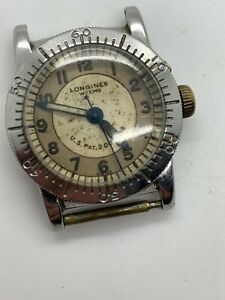 【貨物輸送無料】ウォッチ ロンジンウィームズオリジナルレアワーキングウォッチバーンlongines weems original, rare amp; working watch barn find