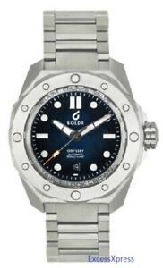【貨物輸送無料】ウオッチ オデッセイステンレススチールスイス boldr odyssey metal blue stainless steel  watch swiss automatic 500m