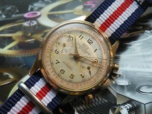 【送料無料】腕時計　ヴィンテージクロノグラフウォッチランニングbitixe valjoux 92 vintage chronograph watch running