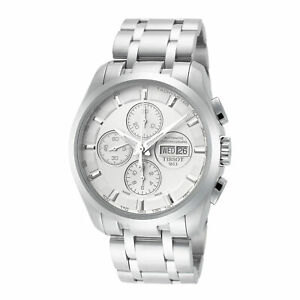 【貨物輸送無料】ウォッチ メンズクラシッククチュリエクロノウォッチtissot t0356141103100 mens tclassic couturier automatic chrono watch