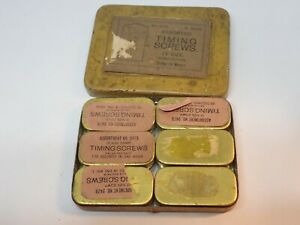 【送料無料】腕時計　サイズイエロータイミングスクリュースズモデル 2478 nos 16 size yellow timing screws 2d amp; 3d models in tin approximately 30