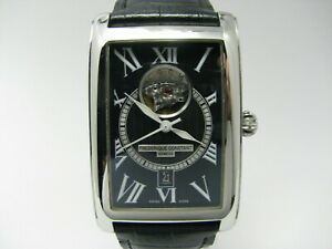 【貨物輸送無料】ウォッチ フレデリックカリーハートビートケースオープンfrederique constant carree heartbeat automatic watch curved case open escapement