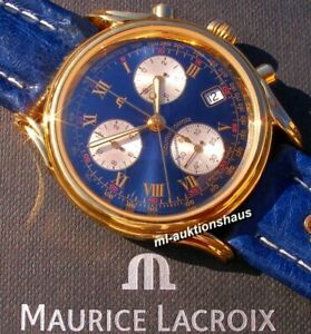 【貨物輸送無料】ウォッチ エドラーモーリスロワレクラシケスクロノグラフedler maurice lacroix  les classiques  chronograph