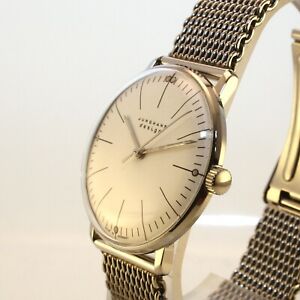 【送料無料】腕時計　ユンハンスマックスビルスチールマニュアルjunghans max bill stahl handaufzug von 2000