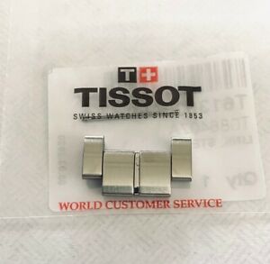 【送料無料】腕時計　モデルオリジナルスチールリンクoriginal tissot powermatic 80 steel watch link for model t086407a or t086408a