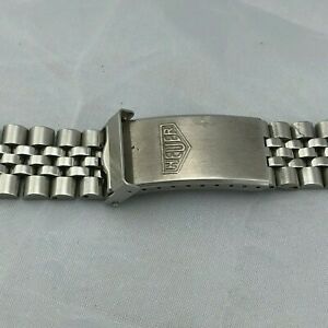 【貨物輸送無料】ウォッチ レアハイアーブレスレットrare heuer bracelet 21 粍 pls read descripton