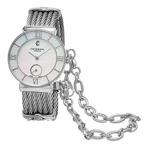 【貨物輸送無料】ウォッチ シャルリオルサントロペスイスクォーツステンレススチールウォッチcharriol womens st tropez swiss quartz stainless steel watch st30si560008