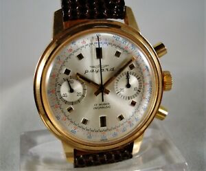 送料無料 腕時計 パヤルドオリンピアディビンテージクロノグラフヴァルジューpayard Olimpiadi 1976 Vintage Chronograph Wristwatch Valjoux 7733 Anni 70 Sanitair Nu Nl