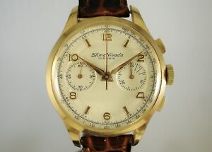 【送料無料】腕時計　クロノグラフォヴィンテージスティマニバダランダーンアンニcronografo vintage watch stima nivada, 36 mm, landeron 248, anni 50 105,990円