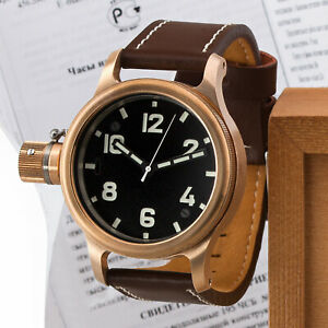 【送料無料】腕時計 ダイビングウォッチブロンズズラトストロシアボストークtaucheruhr bronze agat 193 chs 193 chsb zlatoust rusische militaruhr vostok 2415