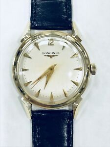 【送料無料】腕時計　ヴィンテージロンジンソリッドイエローゴールドカルジュエルマニュアルvintage longines 14k solid yellow gold cal 23zs 17 jewels manual wind watch