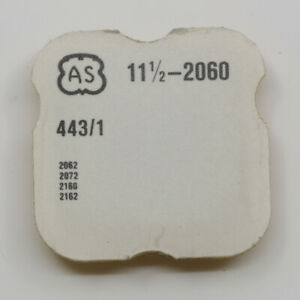 【送料無料】腕時計　レバーマウントアングルレバーas 2060 part 443 1, setting lever mounted, winkelhebel, as 2062 2072 2160 2162