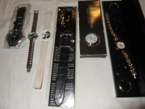 【送料無料】腕時計　ヴィンテージロットvintage watch lot 1, 6 total, 3 used,3 unopened