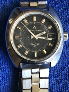 【送料無料】腕時計　ヴィンテージエテルナマティックコンティキvintage eterna matic kontiki 20｜hokushin