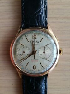 【送料無料】腕時計　クロノヴィンテージオロcrono vintage oro 18kt vertex 112,490円