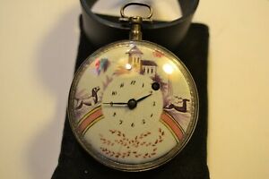【送料無料】腕時計　アルヘントアンティコオロロギオタスカスカパメントアヴェルガantico orologio tasca scapamento a verga in argento 1790 circa 118,990円